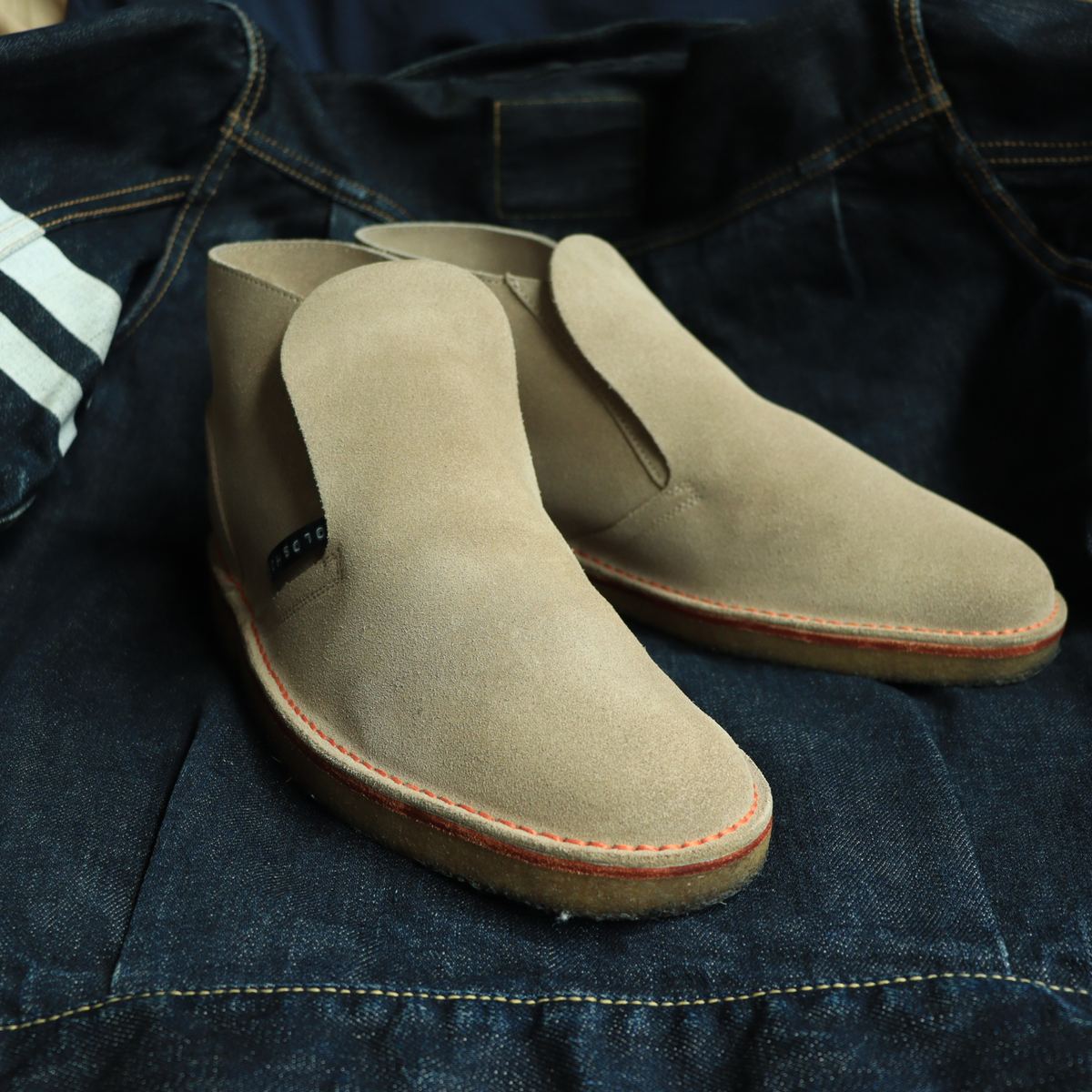 Clarks Desert Boot Inside Out x BEAMS รูปที่ 1