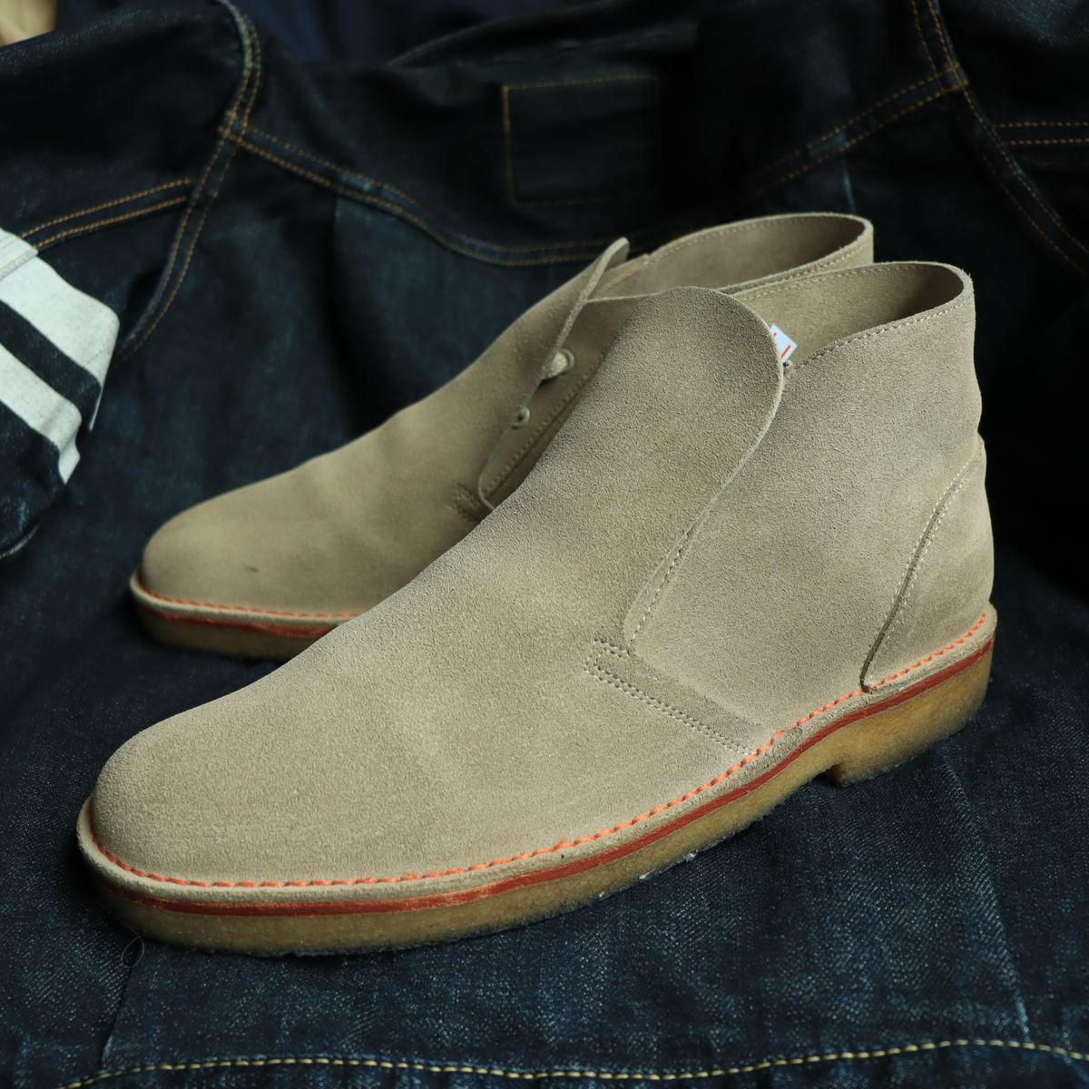 Clarks Desert Boot Inside Out x BEAMS รูปที่ 4