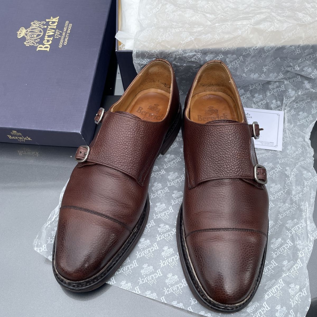 Berwick1707 Double Monk Strap — Style No. 5245 รูปที่ 2