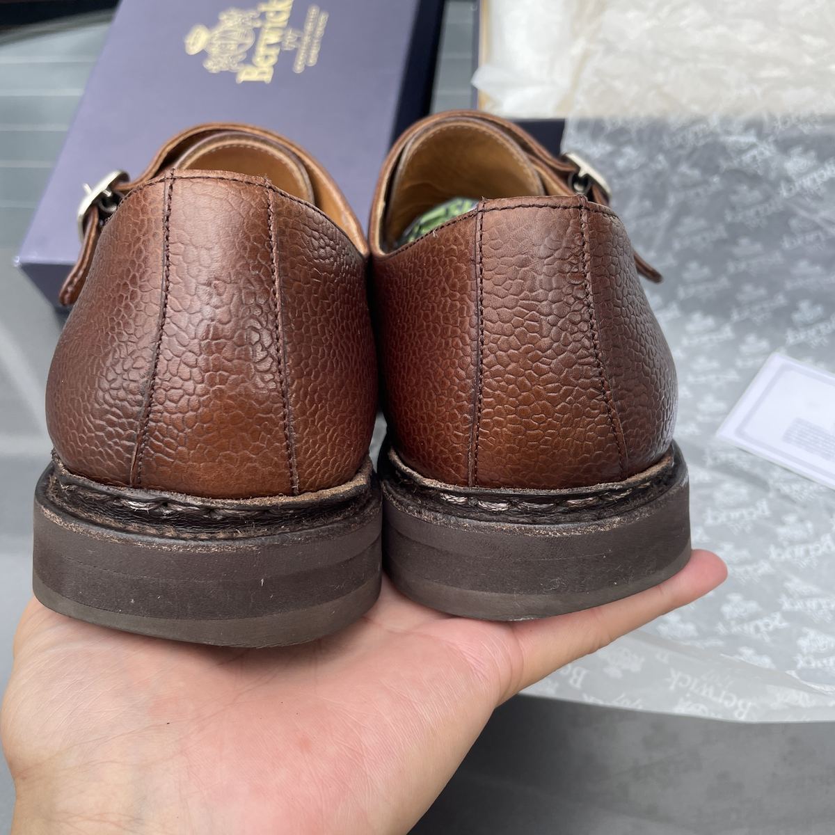 Berwick1707 Double Monk Strap — Style No. 5245 รูปที่ 4
