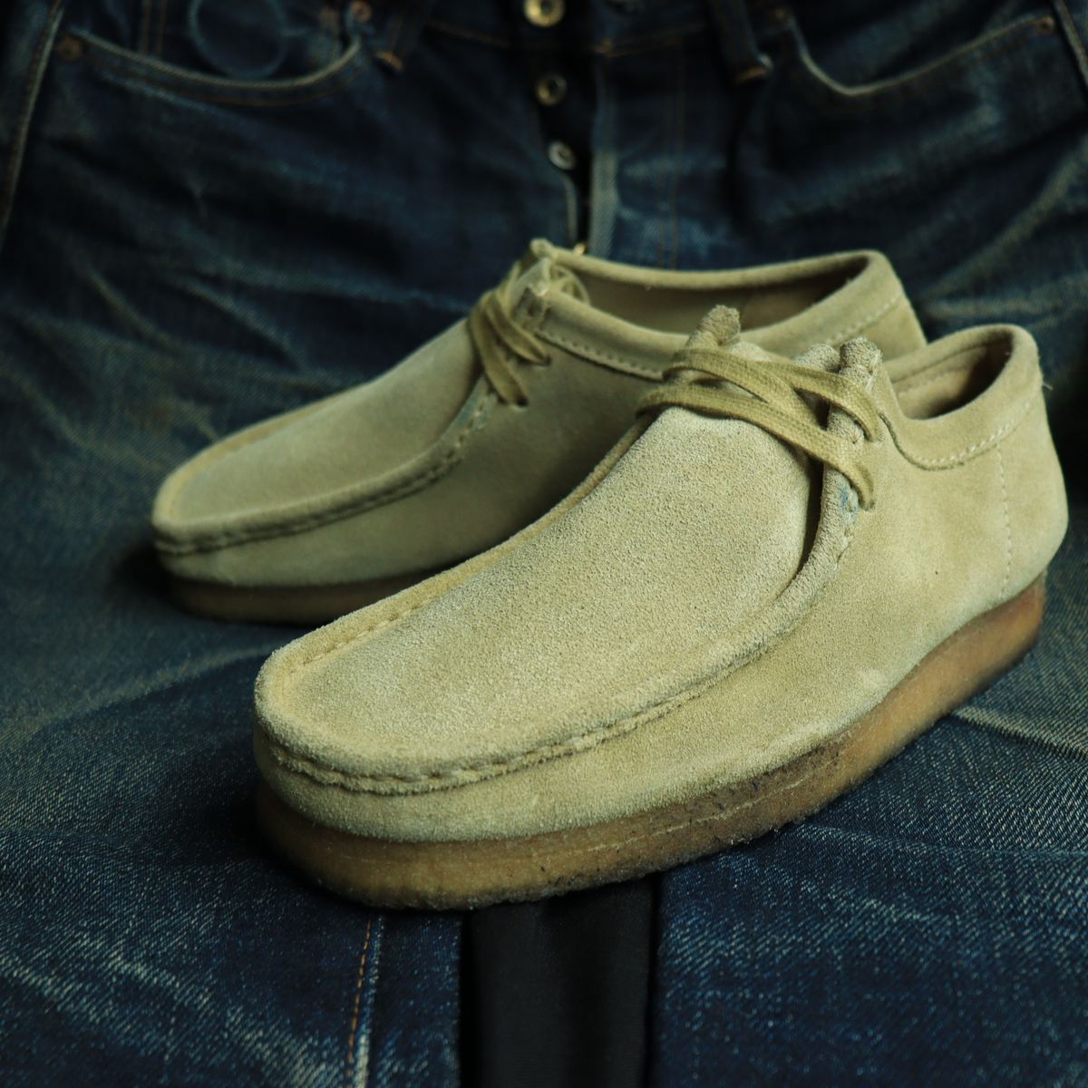 Clarks Originals Wallabee (Low)· style 26155515 Maple Suede รูปที่ 4