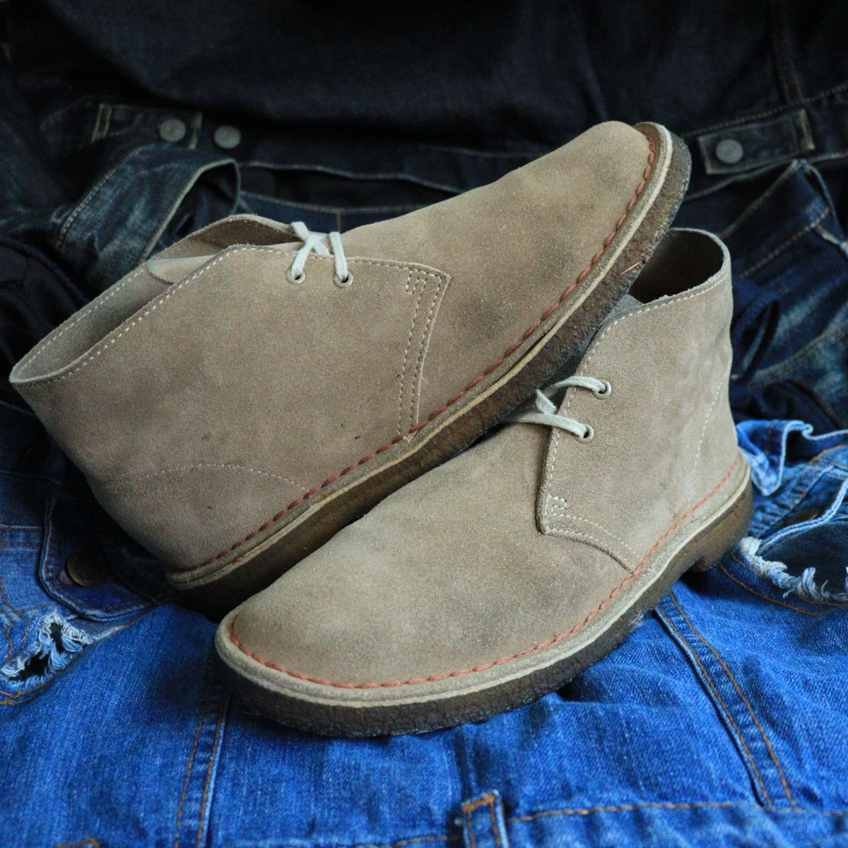 clarks (Chukka Boot) Classic Suede Chukka รูปที่ 1