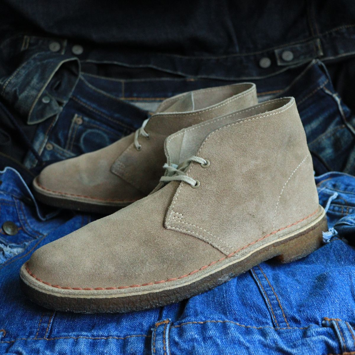 clarks (Chukka Boot) Classic Suede Chukka รูปที่ 4