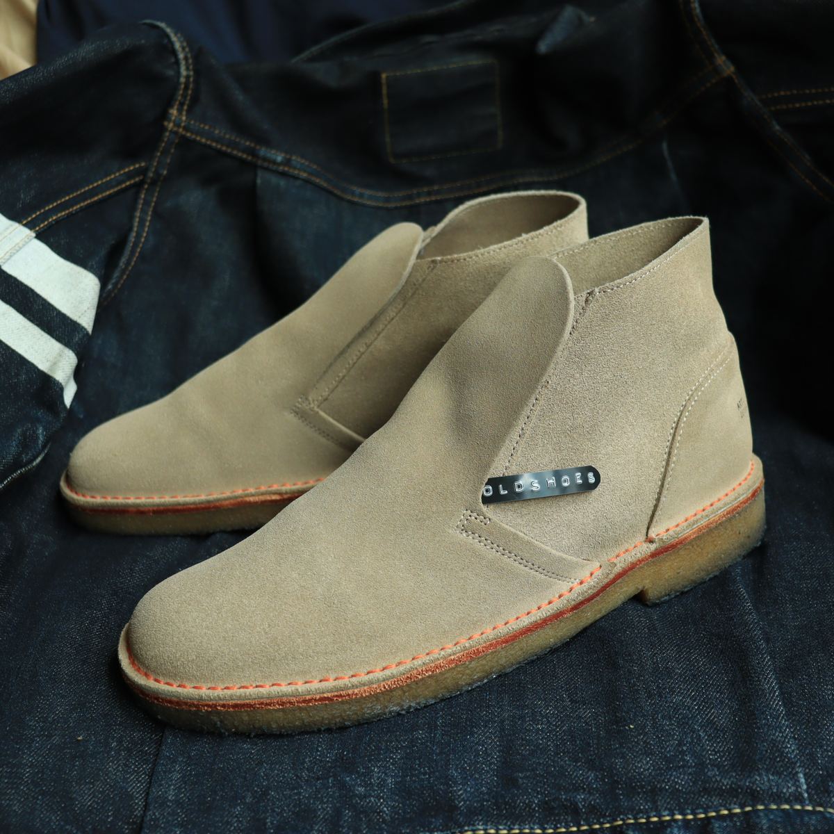 Clarks Desert Boot Inside Out x BEAMS รูปที่ 1