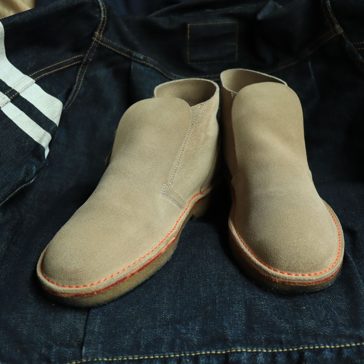 Clarks Desert Boot Inside Out x BEAMS รูปที่ 2