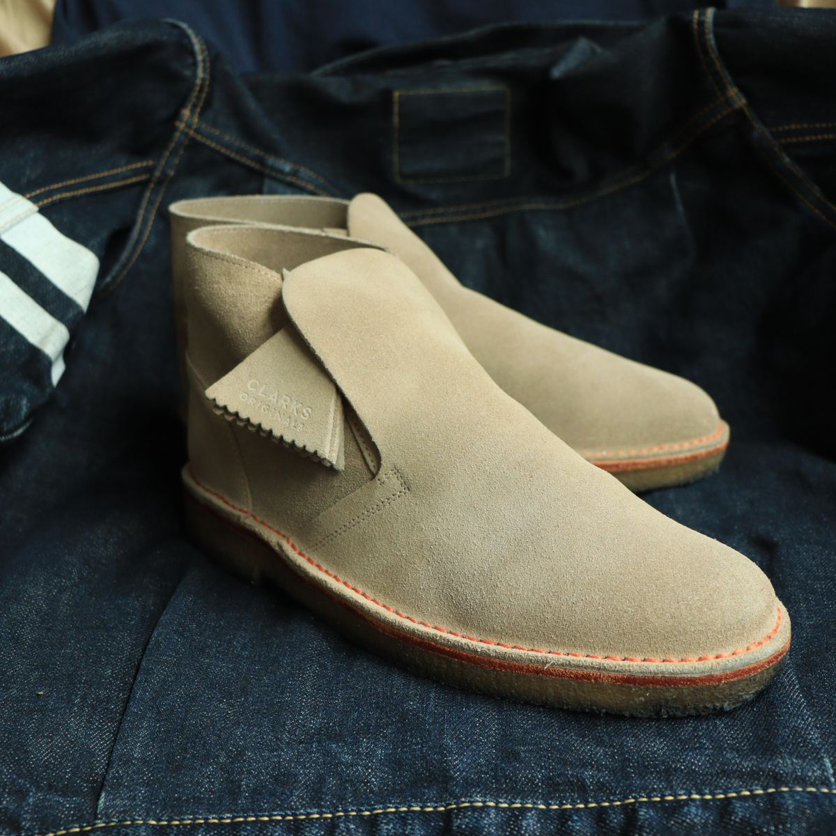 Clarks Desert Boot Inside Out x BEAMS รูปที่ 3