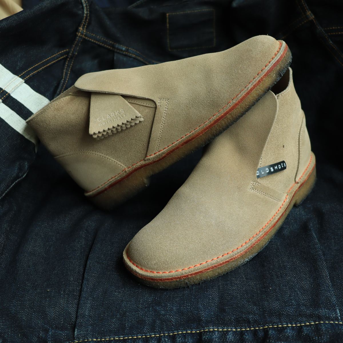 Clarks Desert Boot Inside Out x BEAMS รูปที่ 6