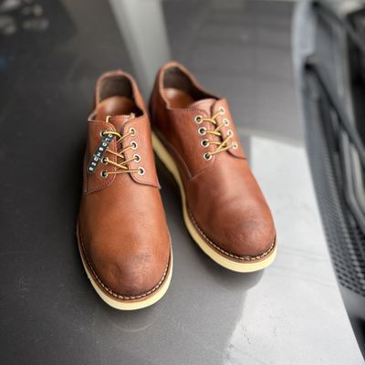 Hawkins Oxford (Plain-toe Derby)