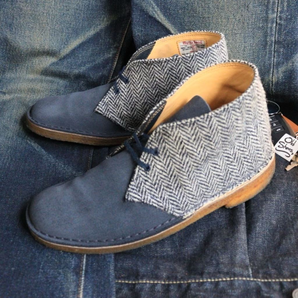 Clarks Desert Boot x Harris Tweed รูปที่ 1