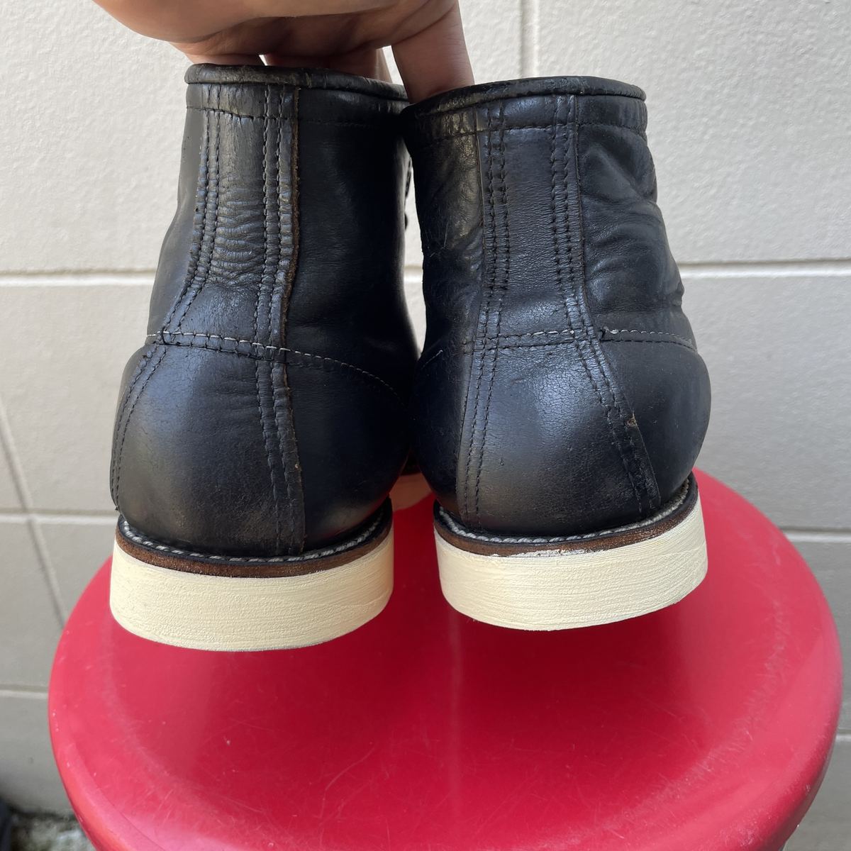RedWing Moc Toe Boot 6 นิ้ว 6-eyelet รูปที่ 4