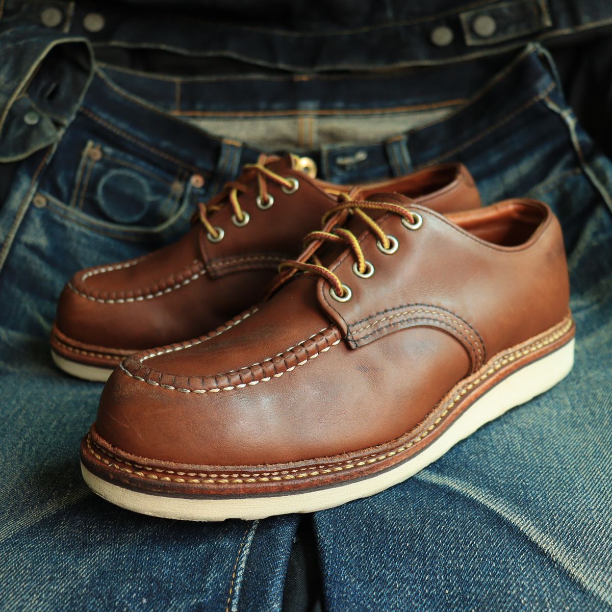 RedWing 8109 Classic Oxford Moc Toe รูปที่ 4